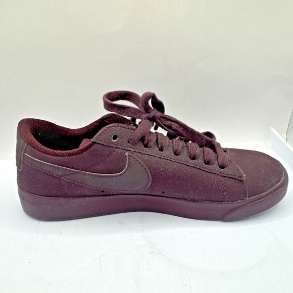Nike Boys Girls  AA3987 600 Canvas Rare Triple Purple Burgundy Reflectors 5.5 - Picture 6 of 10